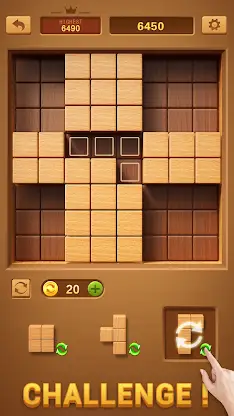 Wood Block Puzzle screenshot 2