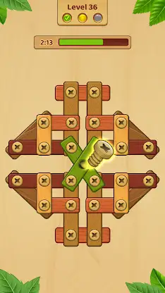 Wood Screw: Nuts And Bolts screenshot 2