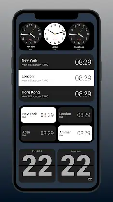 Flip Clock: World Clock screenshot 7
