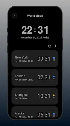 Flip Clock: World Clock screenshot 6