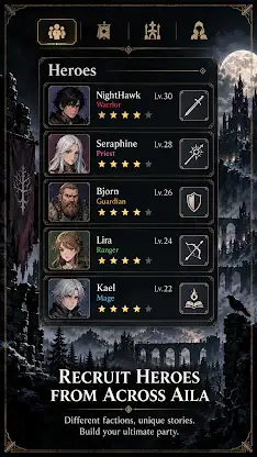 Winter Fragments：Idle Saga screenshot 4