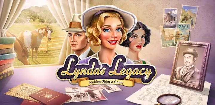 Lynda's Legacy: Hidden Objects — Android game banner