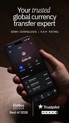 Xe Money Transfer & Currency screenshot 1