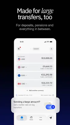 Xe Money Transfer & Currency screenshot 7