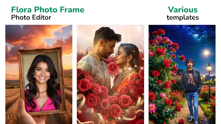 Flora Photo Frame Photo Editor screenshot 7
