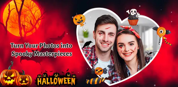 True Love Photo Frames Editor — Android app banner