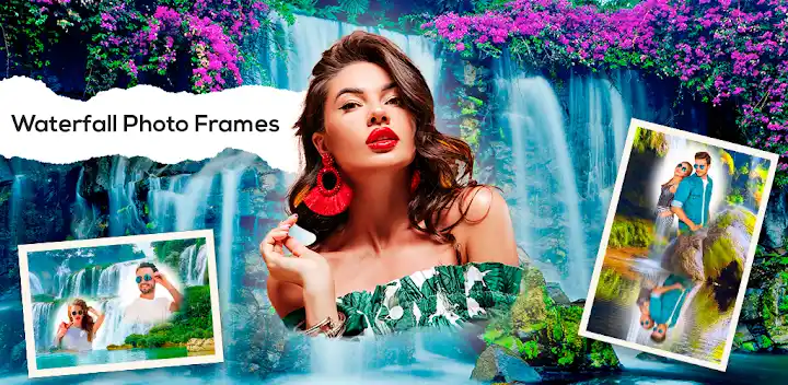 Nature Photo Frames & Editor — Android app banner