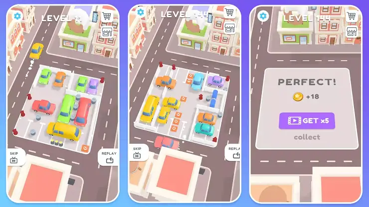 Unblock Car: Traffic Escape screenshot 1