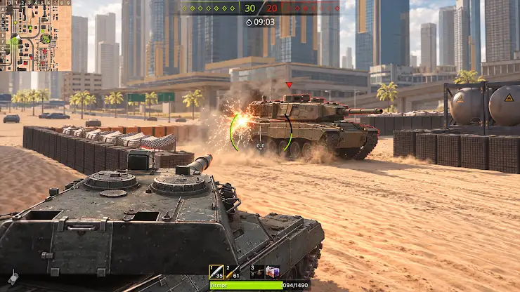 War Tanks: World Tank Games screenshot 5