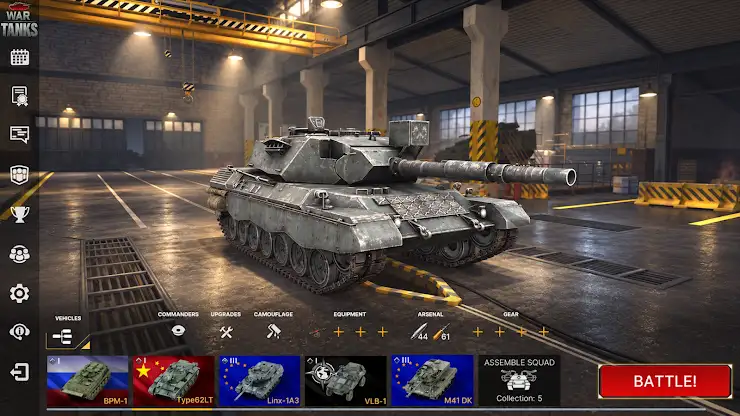 War Tanks: World Tank Games screenshot 3