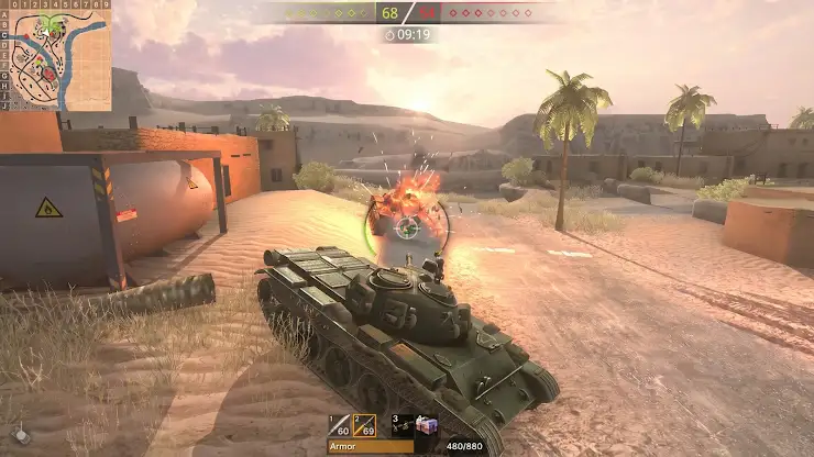 War Tanks: World Tank Games screenshot 8