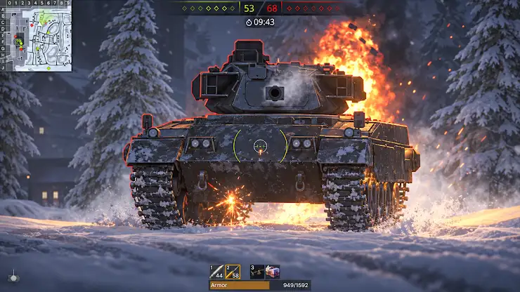 War Tanks: World Tank Games screenshot 1