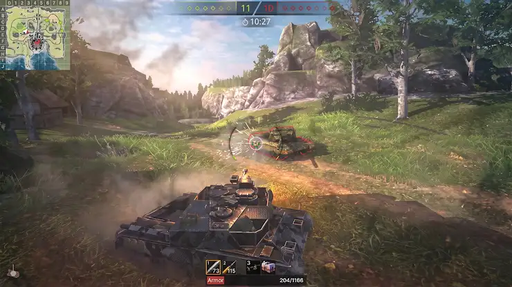 War Tanks: World Tank Games screenshot 7