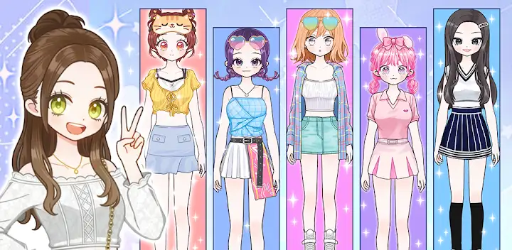 Dress Up Gacha: Coordination — Android game banner