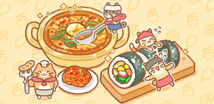Cat Chef Snack Bar Tycoon — Android game banner