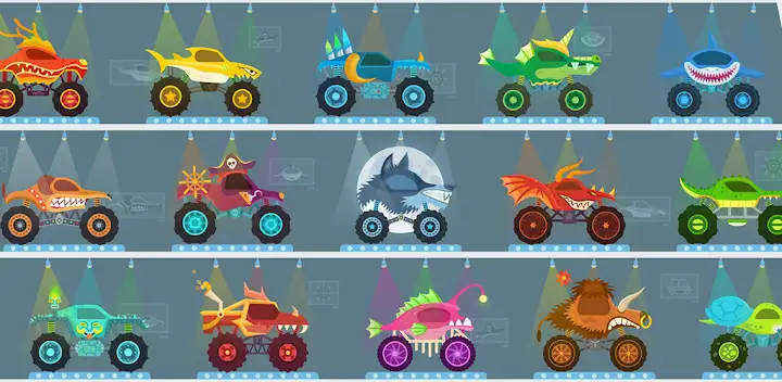 Yamo Monster Truck - Kids Game — Android game banner