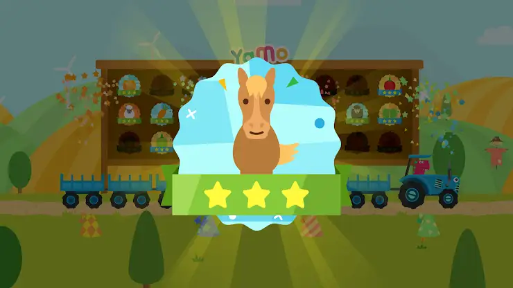 Farm Train - Kids Tractor Game screenshot 7