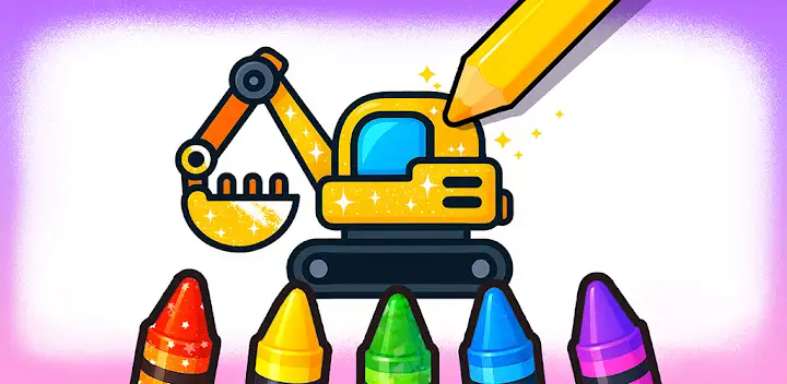 Coloring Games for kids — Android game banner