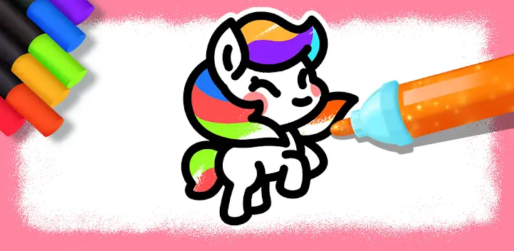 Coloring Games kids — Android game banner
