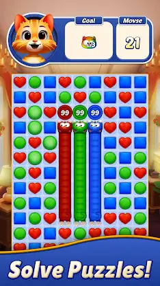 Cat Crunch - Match 3 Games screenshot 7