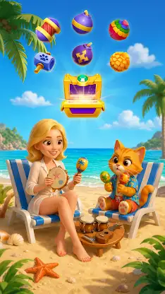 Cat Crunch - Match 3 Games screenshot 1
