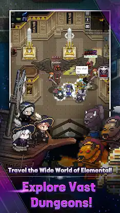 Elemental: 2D MMORPG screenshot 5