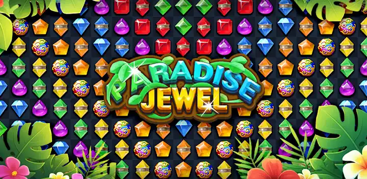 Paradise Jewel: Match 3 Puzzle — Android game banner
