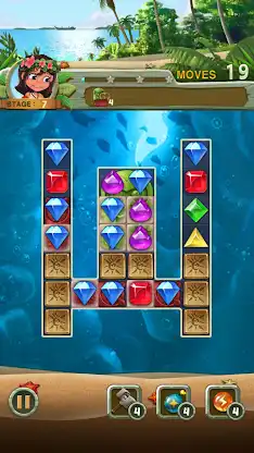 Paradise Jewel: Match 3 Puzzle screenshot 7