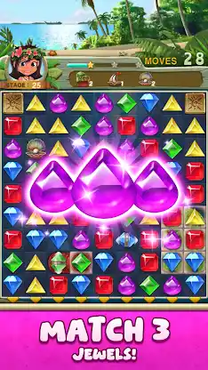 Paradise Jewel: Match 3 Puzzle screenshot 2