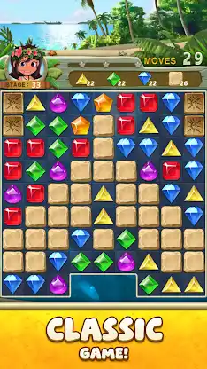 Paradise Jewel: Match 3 Puzzle screenshot 1