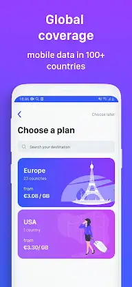 Yolla eSIM: Mobile Data App screenshot 2