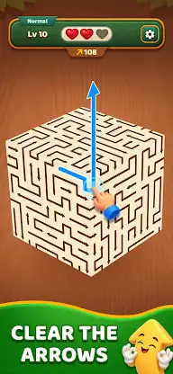 Arrows Away 3D : Logic Puzzle screenshot 1