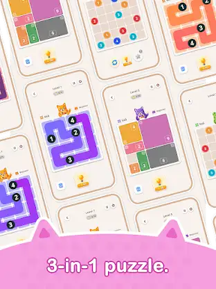 Grid Master: Zip Patches Hashi screenshot 8