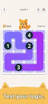Grid Master: Zip Patches Hashi screenshot 4