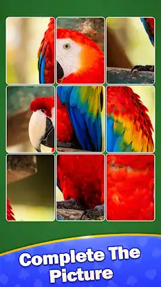 Solitaire Jigsaw : Card Puzzle screenshot 1