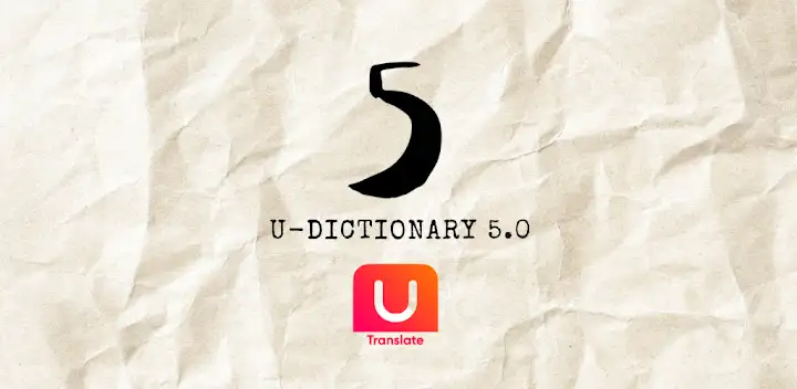 U Dictionary Translator — Android app banner