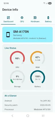 Device Info screenshot 1