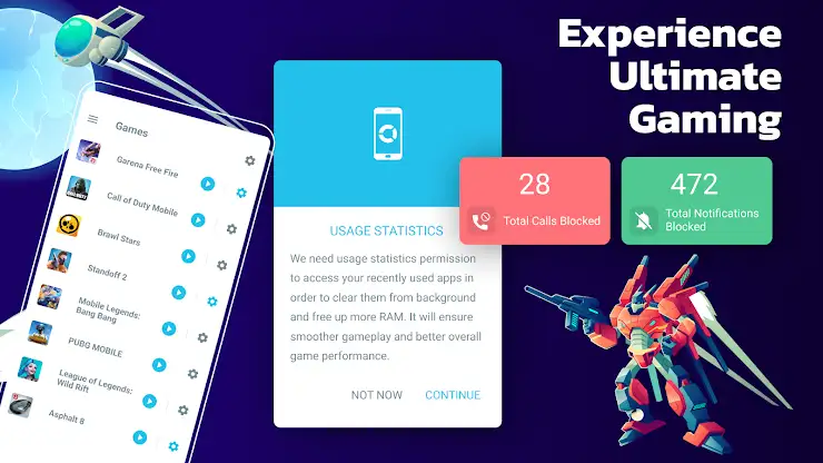 Gaming Mode - Game Booster PRO screenshot 2
