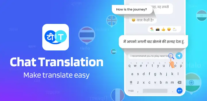 Hi Translate - Chat translator — Android app banner