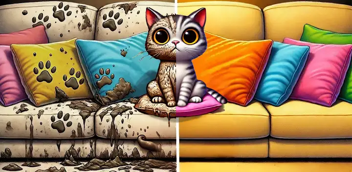 Royal Cats: Match 3 puzzles — Android game banner