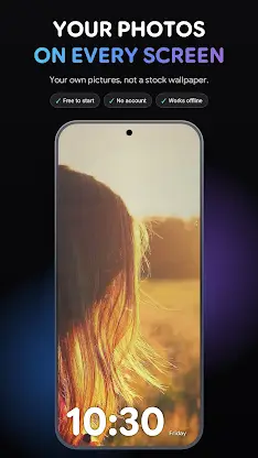 Digital Photo Frame & Clock screenshot 1