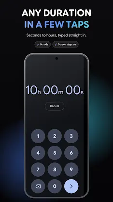 Fullscreen Timer & Countdown screenshot 3