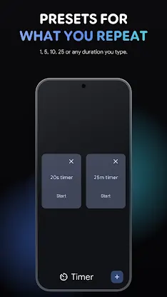 Fullscreen Timer & Countdown screenshot 2