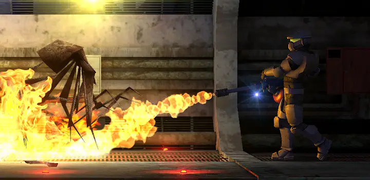 Metal Ranger. 2D Shooter — Android game banner