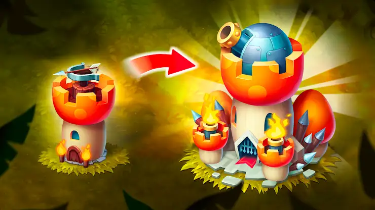 Mushroom Wars 2: RTS Strategy screenshot 3