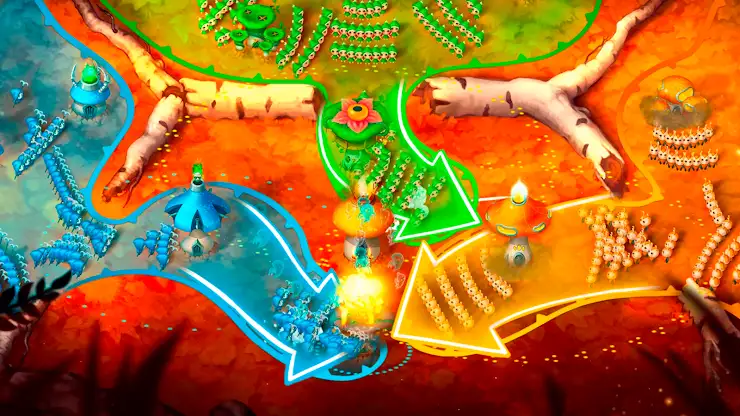 Mushroom Wars 2: RTS Strategy screenshot 5