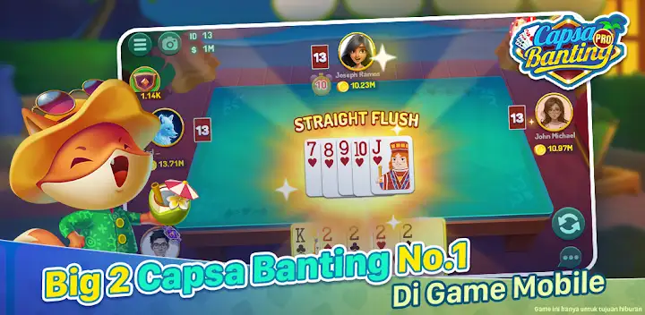 Big 2 Capsa Banting ZingPlay — Android game banner