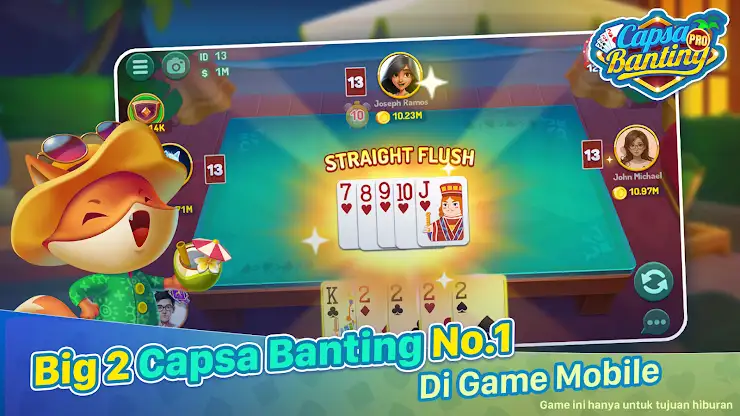Big 2 Capsa Banting ZingPlay screenshot 6