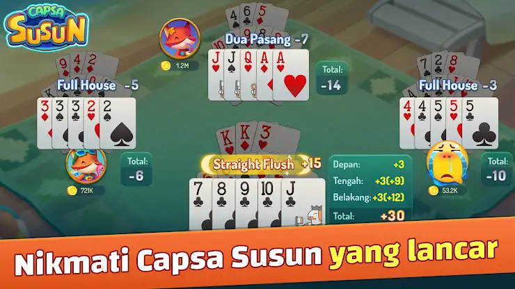Capsa Susun ZingPlay Remi Kata screenshot 1