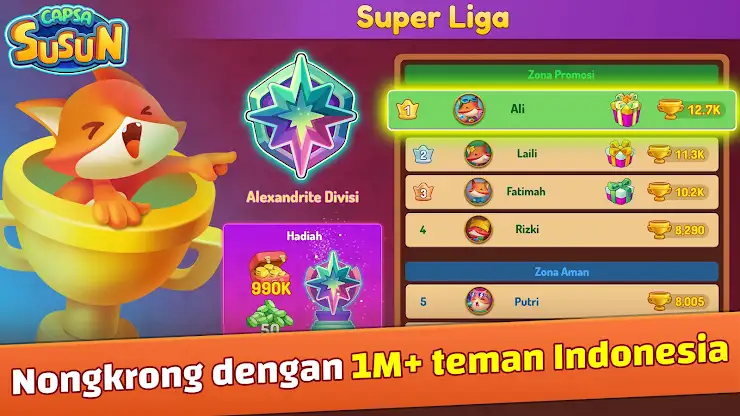 Capsa Susun ZingPlay Kartu screenshot 4